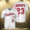 Snoopy Cleveland Guardians Baseball Jersey 3 3