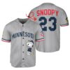 Snoopy Minnesota Twins Jersey Cheap 1 1