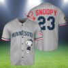 Snoopy Minnesota Twins Jersey Cheap 2 2