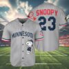 Snoopy Minnesota Twins Jersey Cheap 4 4