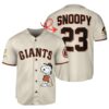 Snoopy Personalized San Francisco Giants Baseball Jersey 1 1