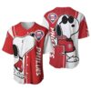 Snoopy Philadelphia Phillies Baseball Jersey 1 1