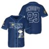 Snoopy Tampa Bay Rays Baseball Jersey 1 1