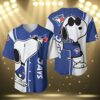 Snoopy Toronto Blue Jays Baseball Jersey 3 3