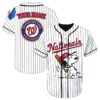 Snoopy Washington National Baseball Jersey 1 1