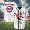 Snoopy Washington National Baseball Jersey 4 4