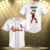 St Louis Cardinals DC Super Villains Night Baseball Jersey 3 3