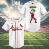 St Louis Cardinals DC Super Villains Night Baseball Jersey 4 4