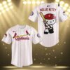 St Louis Cardinals Hello Kitty Baseball Jersey 3 3