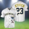 Stitch Milwaukee Brewers Jersey Cheap 2 2