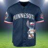 Stitch Minnesota Twins Baseball Jersey 2 2