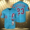 Stitch Phillies Baseball Jersey MLB 3 3