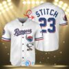 Stitch Texas Rangers White Jersey Cheap 3 3