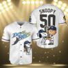 Tampa Bay Rays Snoopy Baseball Jersey 3 3