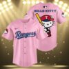 Texas Rangers Hello Kitty Night 2025 Limited Baseball Jersey 3 3