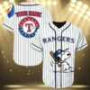 Texas Rangers Snoopy Baseball Jersey Personalized 3 3