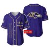 Vintage Baltimore Ravens Jersey Baseball Purple 1 1