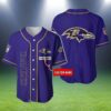 Vintage Baltimore Ravens Jersey Baseball Purple 2 2