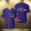 Vintage Baltimore Ravens Jersey Baseball Purple 3 3