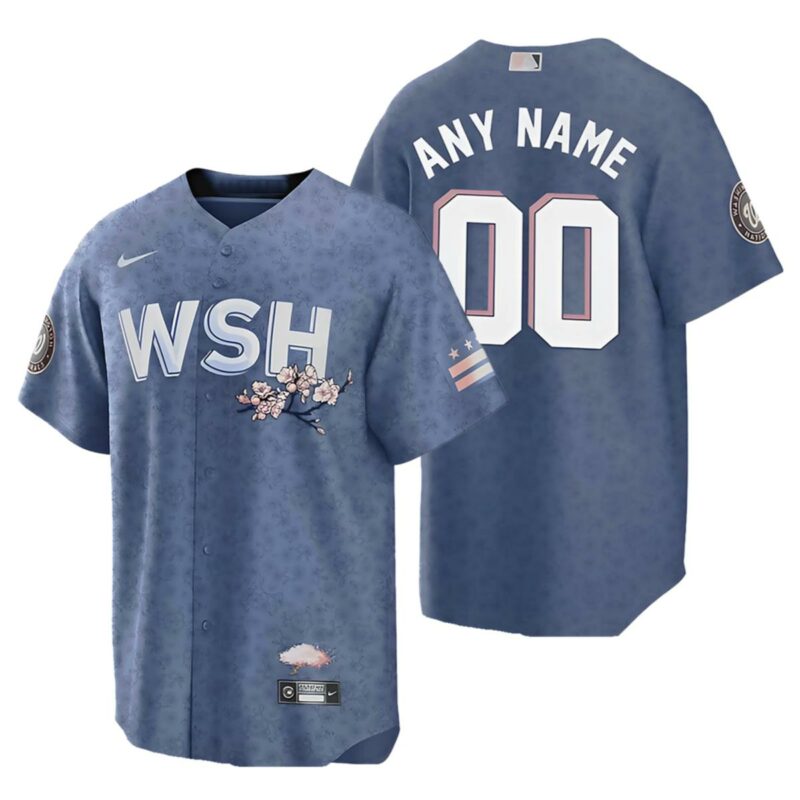 Washington Nationals Cherry Blossom Jersey Baseball 1 1