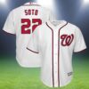 Washington Nationals Juan Soto Jersey Baseball Majestic 2 2