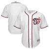 Washington Nationals Majestic Jersey Baseball White 1 1