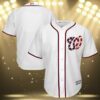 Washington Nationals Majestic Jersey Baseball White 3 3