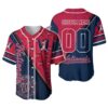 Washington Nationals Red Jersey Baseball Personalized 1 1