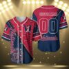 Washington Nationals Red Jersey Baseball Personalized 3 3