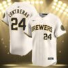 William Contreras Brewers Cream City Jersey 3 3